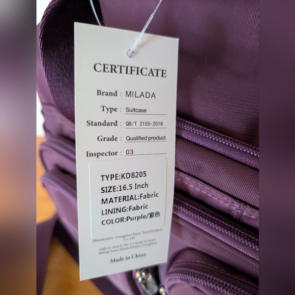 Underseat Milada Travel Bag NWT - Picture 2 of 7